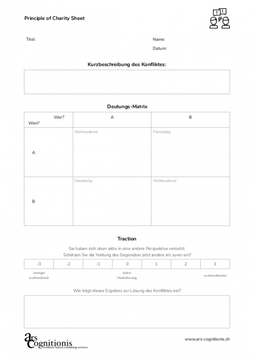 Principle of Charity Sheet